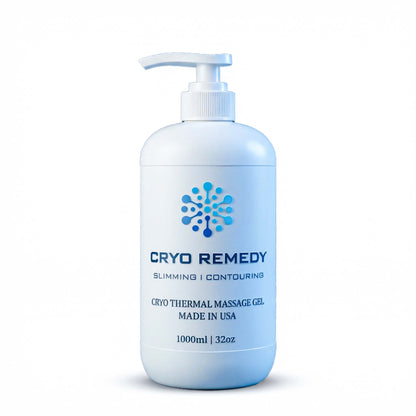 Cryo Conductive Gel with Hyaluronic Acid – Single Bottle  (Professional RF, Cryoskin & EMS Gel)