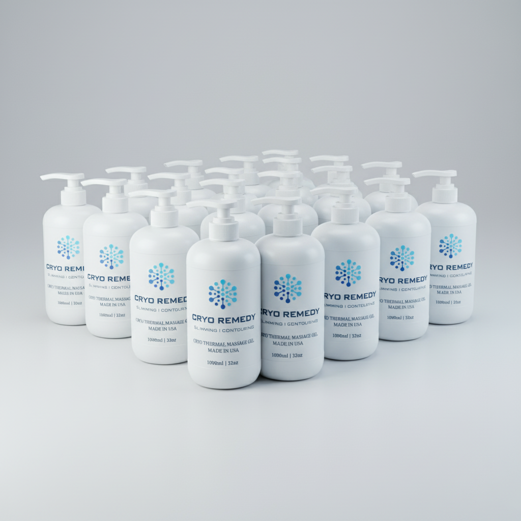 Cryo Conductive Gel with Hyaluronic Acid – 16 Pack  (MedSpa & Wholesale Supply)